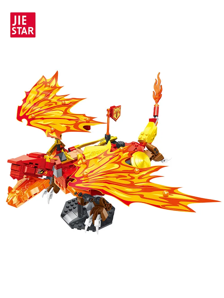 JIESTAR Kai'S Flame Dragon Evo Building Set (JS-JJ9019) - prix | Brick Broker