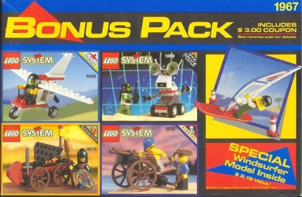 LEGO 1967 Pack Bonus Système - prix et où acheter | Brick Broker