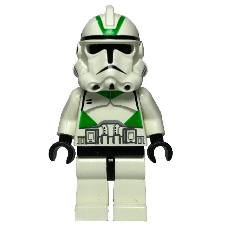 Clone Trooper, 41st Elite Corps Armor, Green… — minifigurine LEGO | Brick Broker