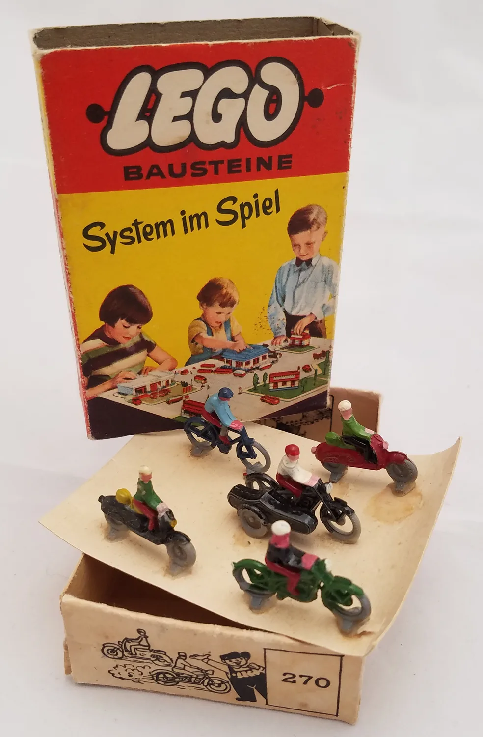 LEGO 270 5 Cyclistes / Motocyclistes - prix | Brick Broker
