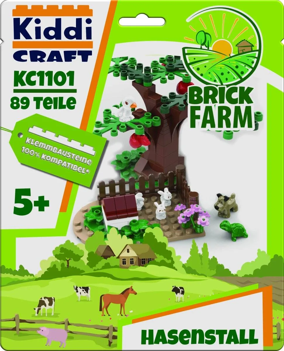 Kiddicraft Clapier à lapins (KID-KC1101) - prix | Brick Broker