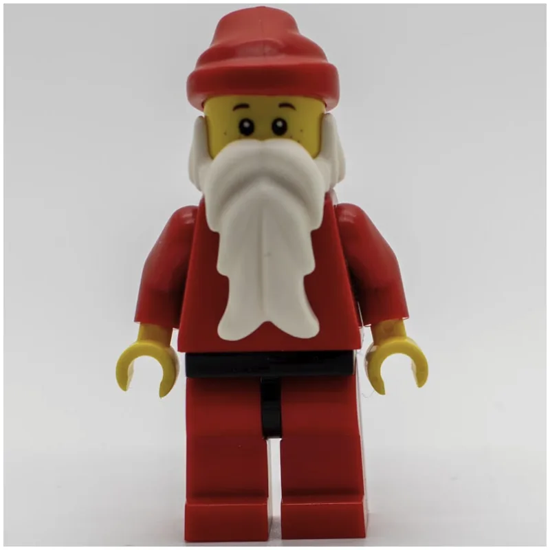 Santa, Freckles, Red Legs with Black Hips — minifigurine LEGO | Brick Broker