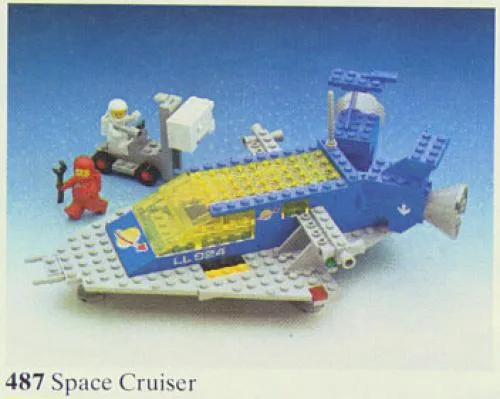 LEGO 487 Vaisseau Spatial - prix et où acheter | Brick Broker