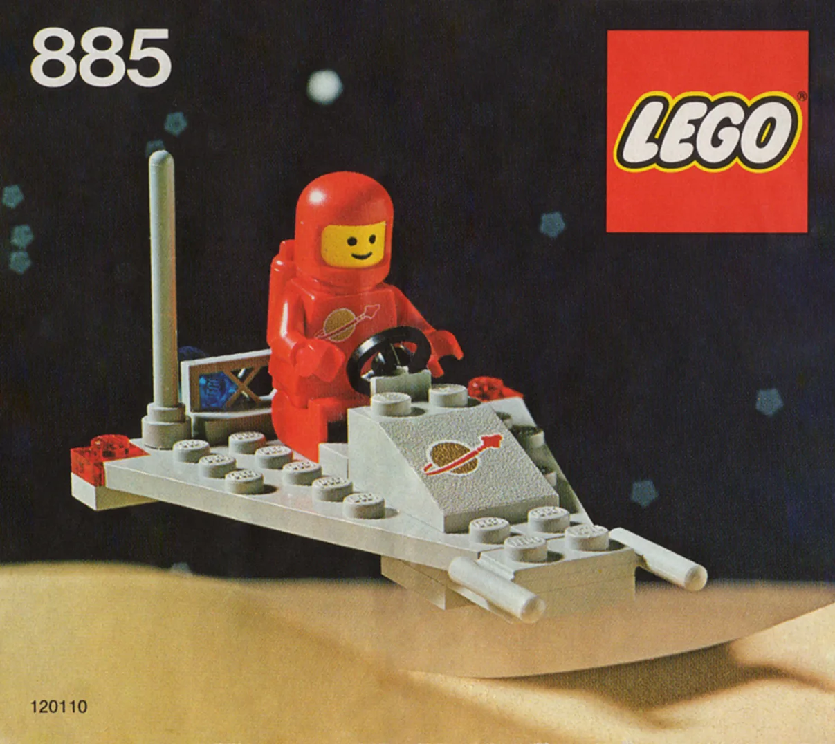 LEGO 885 Trottinette spatiale - prix et où acheter | Brick Broker