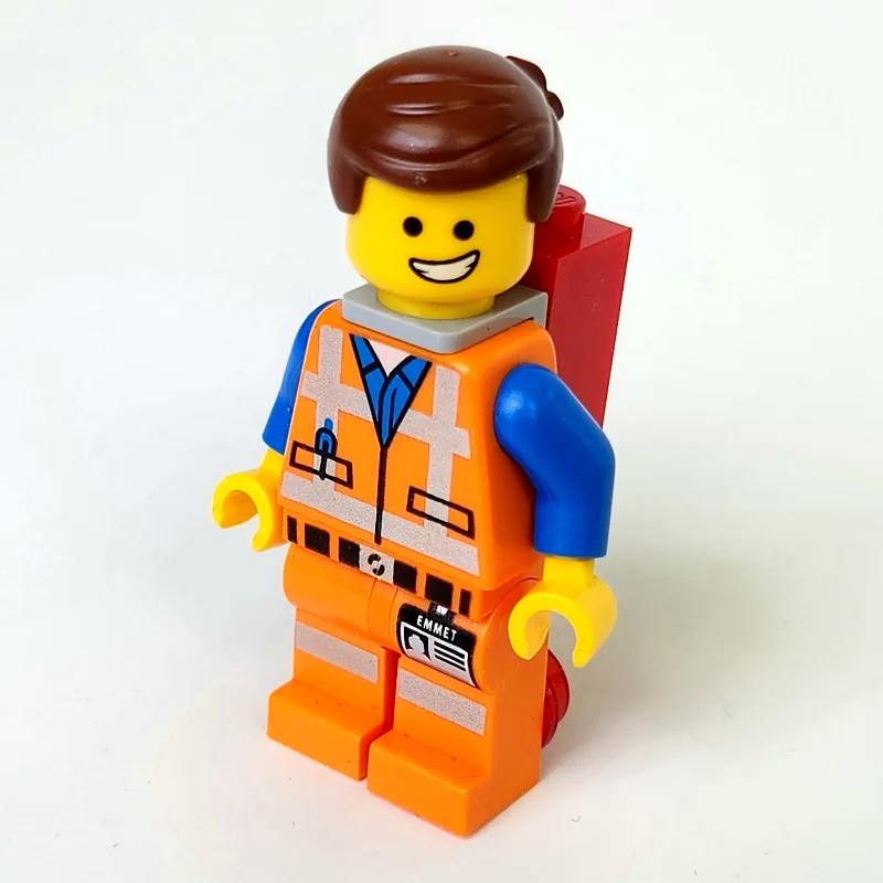 Emmet, Piece of Resistance, Happy / Scared, R… — minifigurine LEGO | Brick Broker