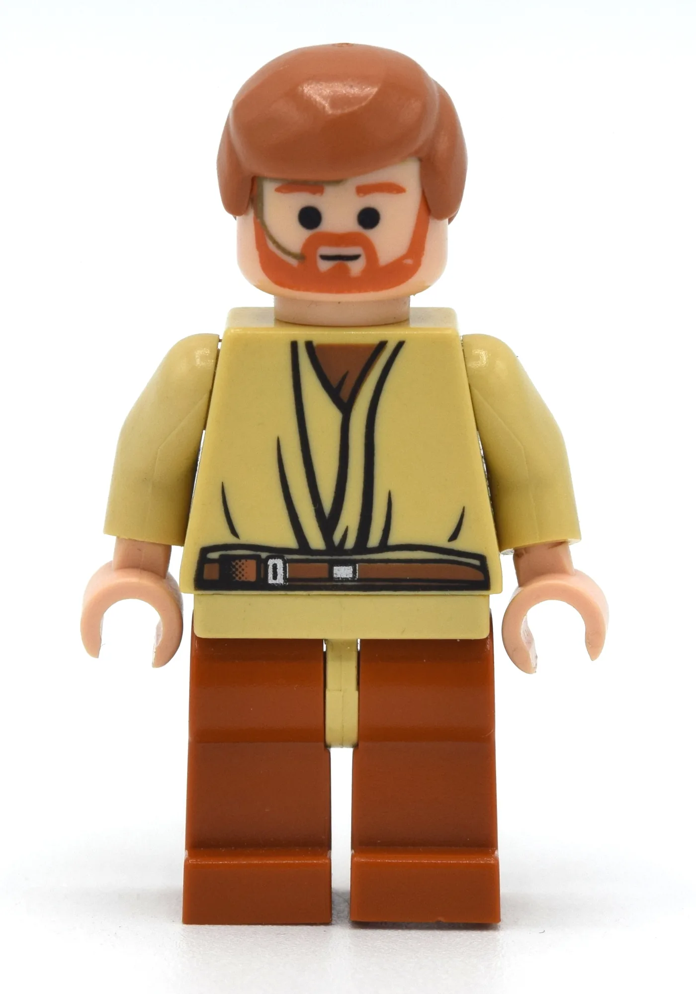 Obi-Wan Kenobi, Dark Orange Legs, Headset — minifigurine LEGO | Brick Broker