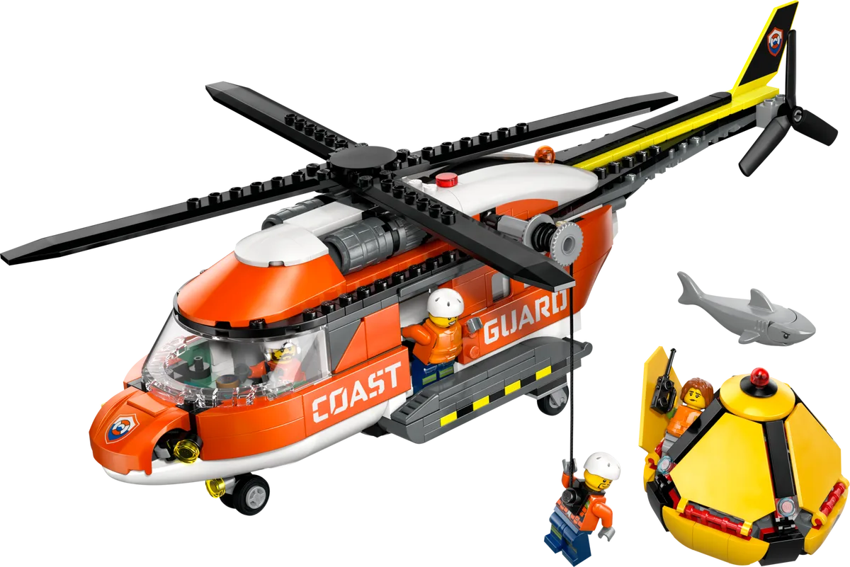LEGO 60503 Hélicoptère des garde-côtes - prix | Brick Broker