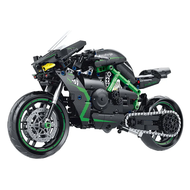 JIESTAR Kit de modèle de moto GULY 1:8 Track Technic (JS-60532) - prix | Brick Broker