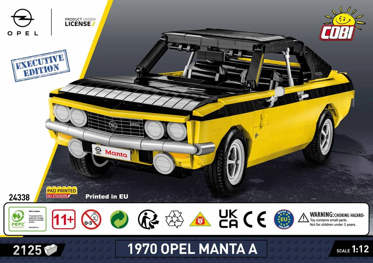 COBI Opel Manta A 1970 - Édition Executive (COBI-24338) - prix | Brick Broker