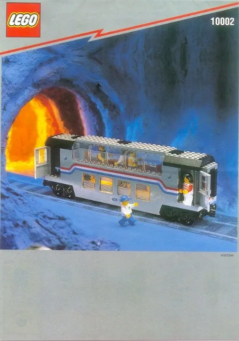 LEGO 10002 Wagon-club de chemin de fer - prix | Brick Broker
