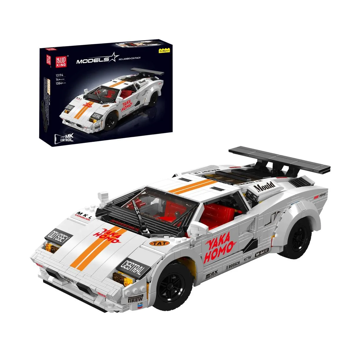 Mould King Lamborghini Countach (MOU-13194) - prix | Brick Broker