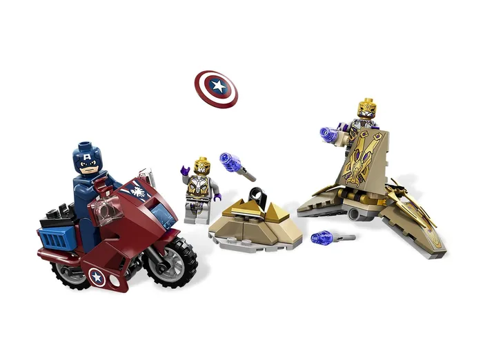 LEGO 6865 La Moto Vengeresse de Captain America - prix | Brick Broker