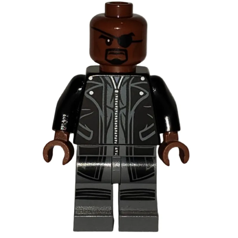 Nick Fury in Long Leather Coat — dans quels sets LEGO ? (fig-005238) | Brick Broker