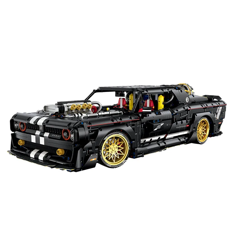 JIESTAR Kit de modèle de voiture muscle classique électrodéposée GULY 1:8 (JS-10637) - prix | Brick Broker