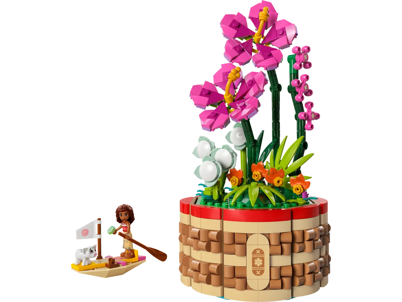 LEGO 43252 Le Pot de fleurs de Vaiana - prix | Brick Broker