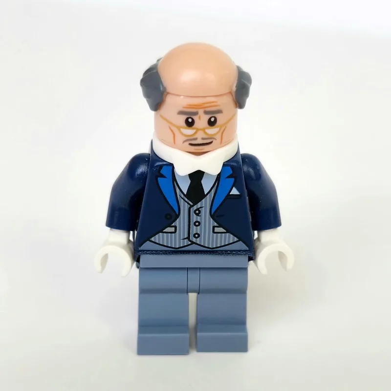 Alfred Pennyworth, Balding, Dark Blue Suit wi… — minifigurine LEGO | Brick Broker