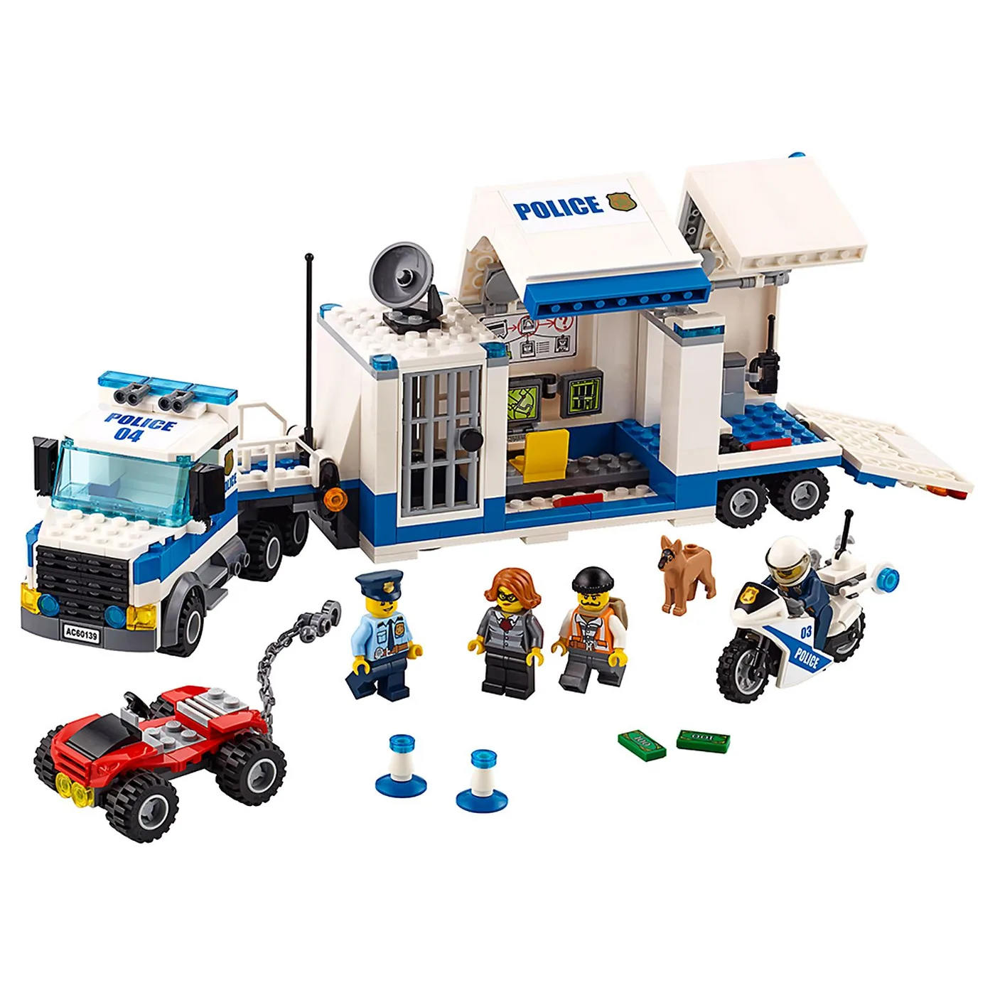 LEGO 60139 Centre de Commandement Mobile - prix | Brick Broker