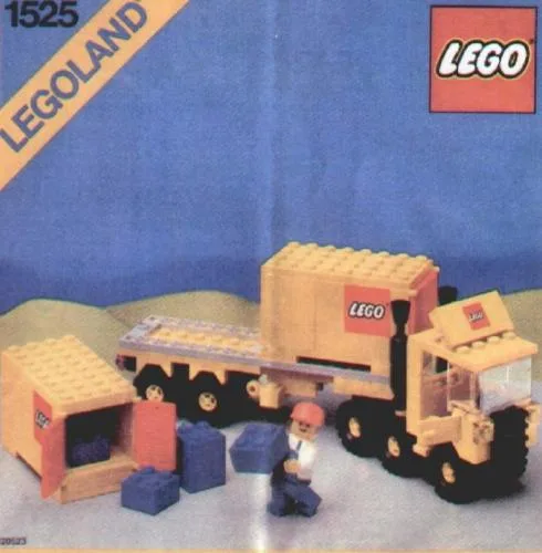 LEGO 1525 Camion de transport de conteneurs - prix | Brick Broker