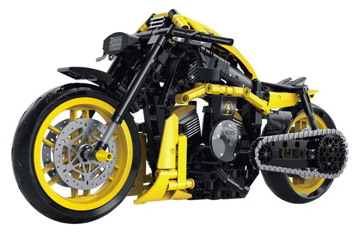 JIESTAR Kit de modèle de moto GULY 1:8 Cruiser Technic 60536 (JS-60536) - prix | Brick Broker