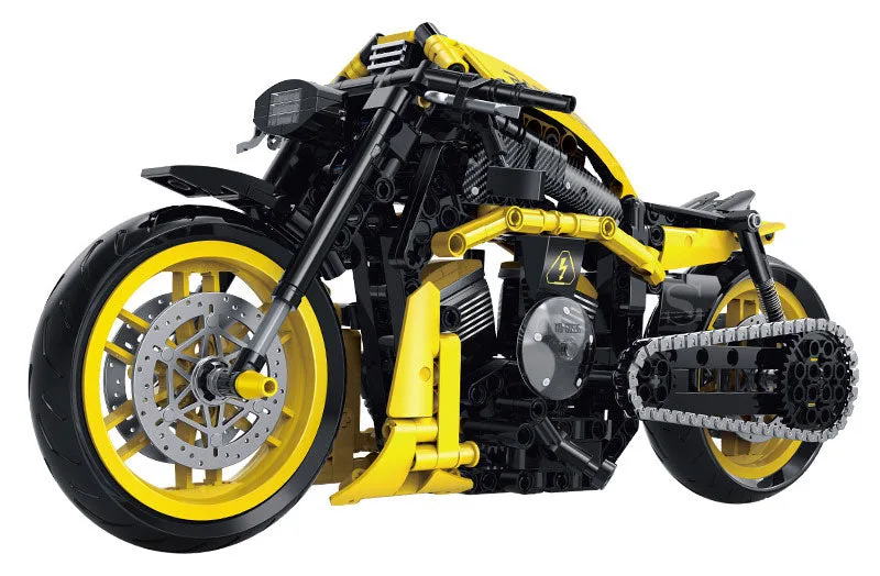 JIESTAR Kit de modèle de moto GULY 1:8 Cruiser Technic 60536 (JS-60536) - prix | Brick Broker