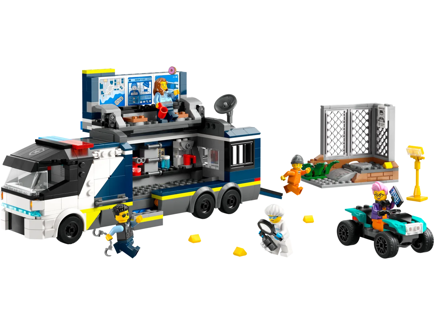 LEGO 60418 Camion laboratoire mobile de la police scientifique - prix | Brick Broker