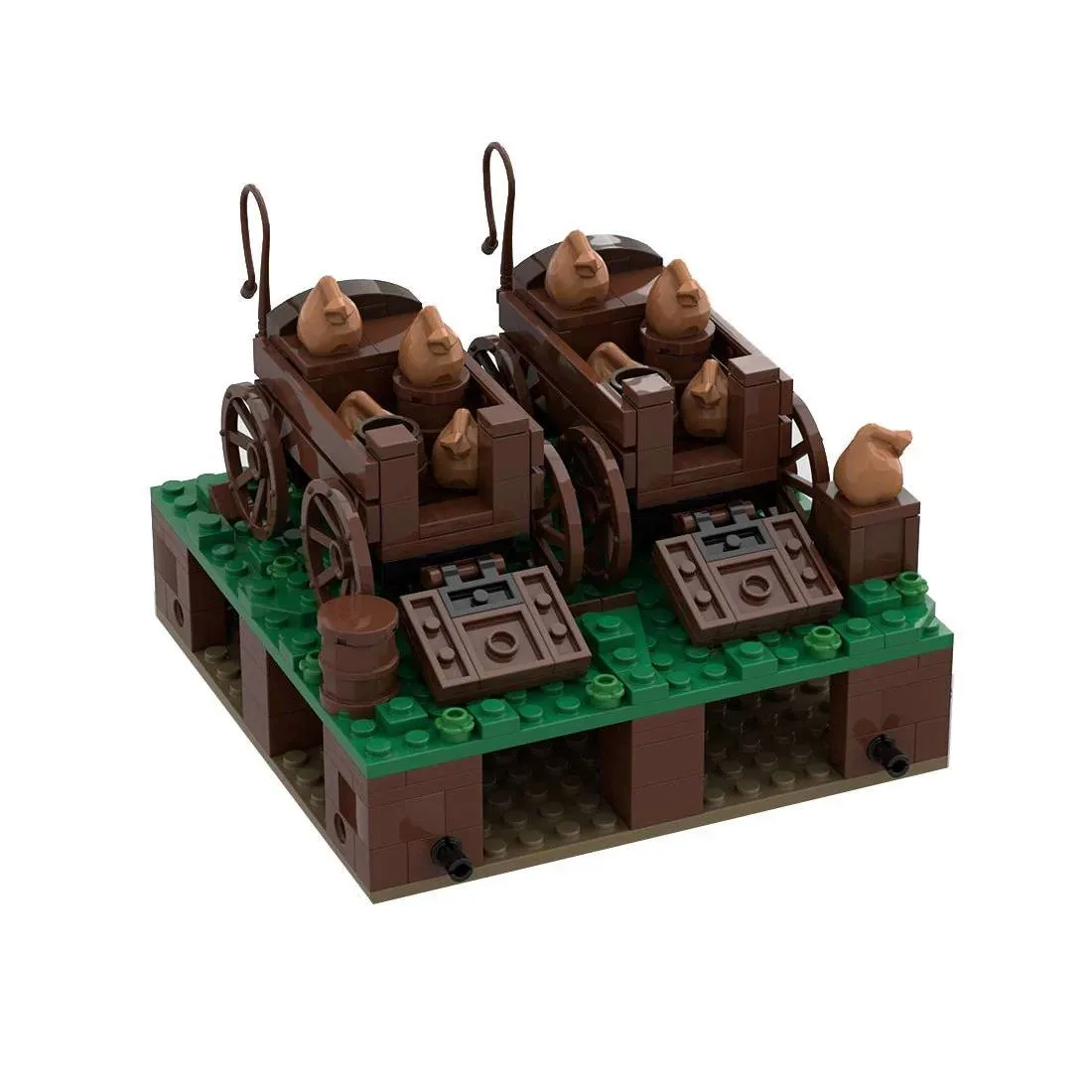 LesDiy Chariots de transport du camp militaire romain (LESDIY-3469404) - prix | Brick Broker