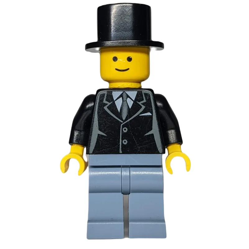 Groom, Black Torso, Sand Blue Legs — dans quels sets LEGO ? (fig-008357) | Brick Broker