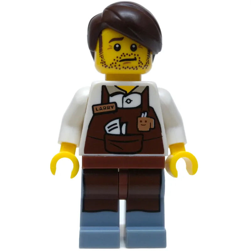 Larry the Barista (CMF) — dans quels sets LEGO ? (fig-000245) | Brick Broker