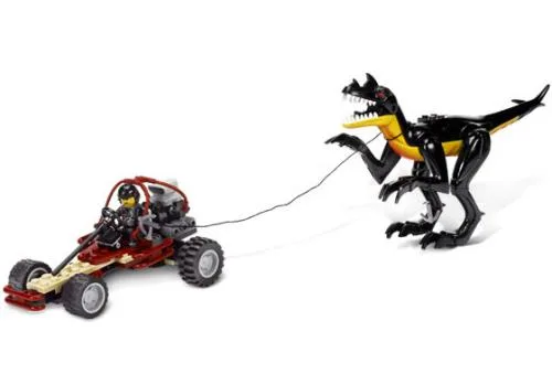 LEGO 7295 La poursuite en buggy des dinosaures - prix | Brick Broker