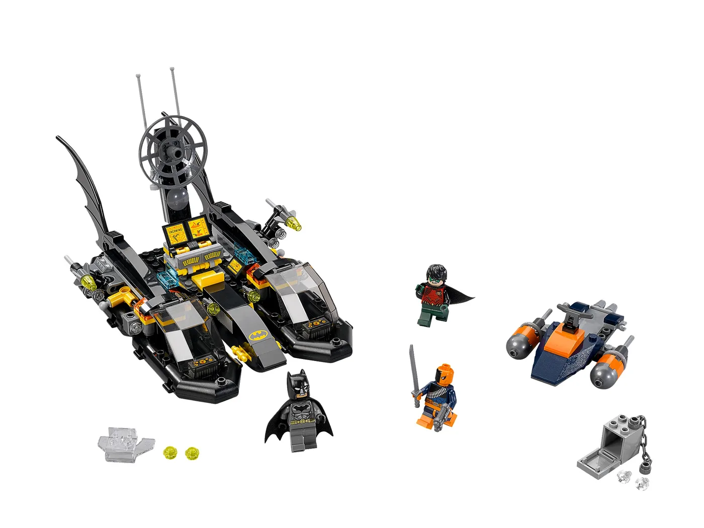 LEGO 76034 Poursuite au port du bateau-bat - prix | Brick Broker