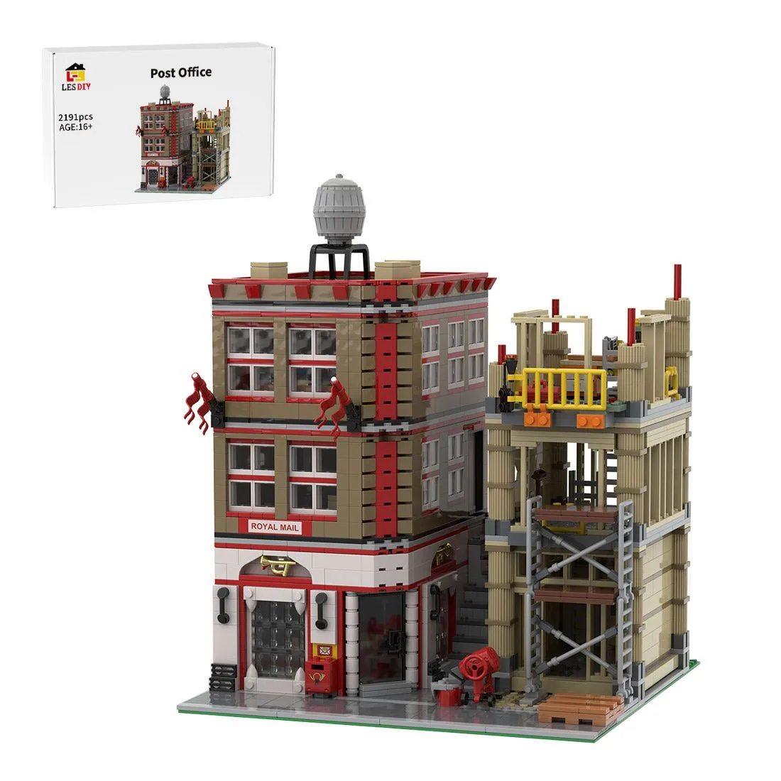 LesDiy Post Office & Construction Site (LESDIY-3746670) - prix | Brick Broker