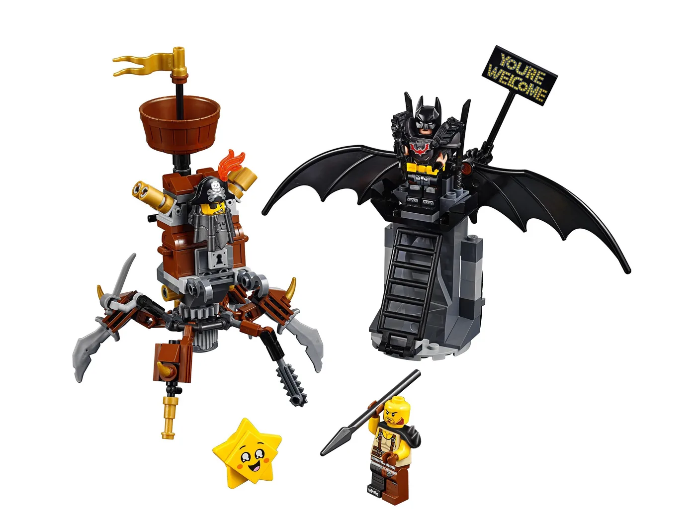 LEGO 70836 Batman prêt au combat et Barbe d'Acier - prix | Brick Broker