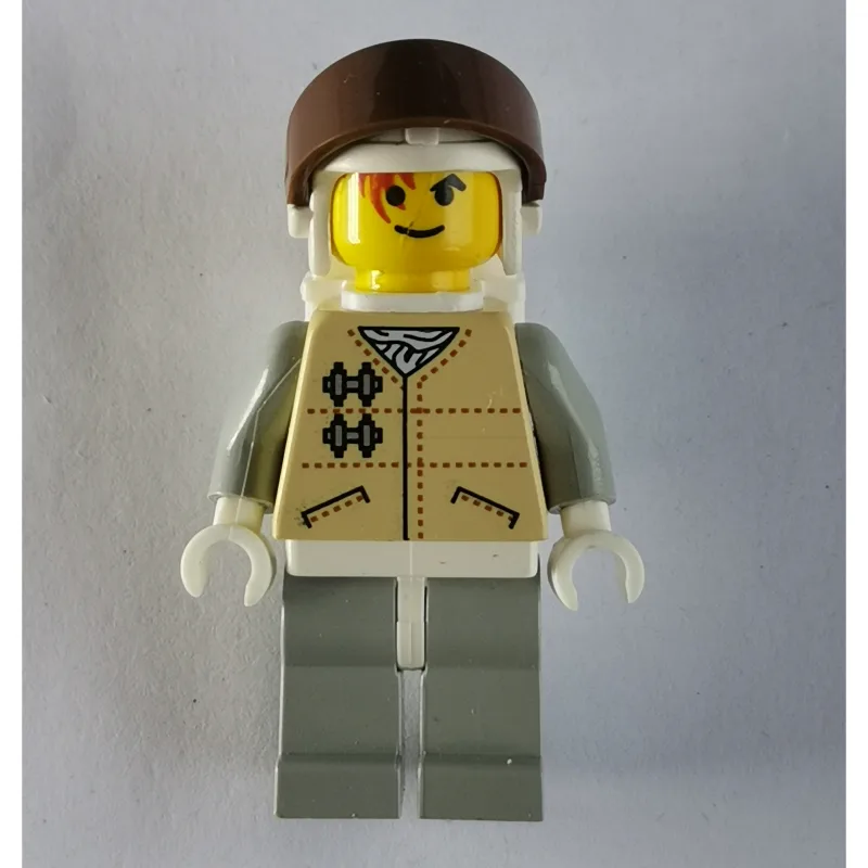 Rebel Trooper in Hoth Uniform, White Hat, Yel… — minifigurine LEGO | Brick Broker