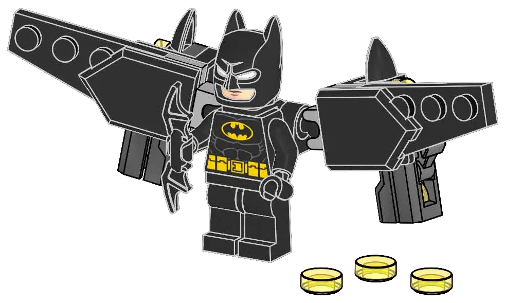 LEGO 212503 Batman avec des Ailes - prix | Brick Broker