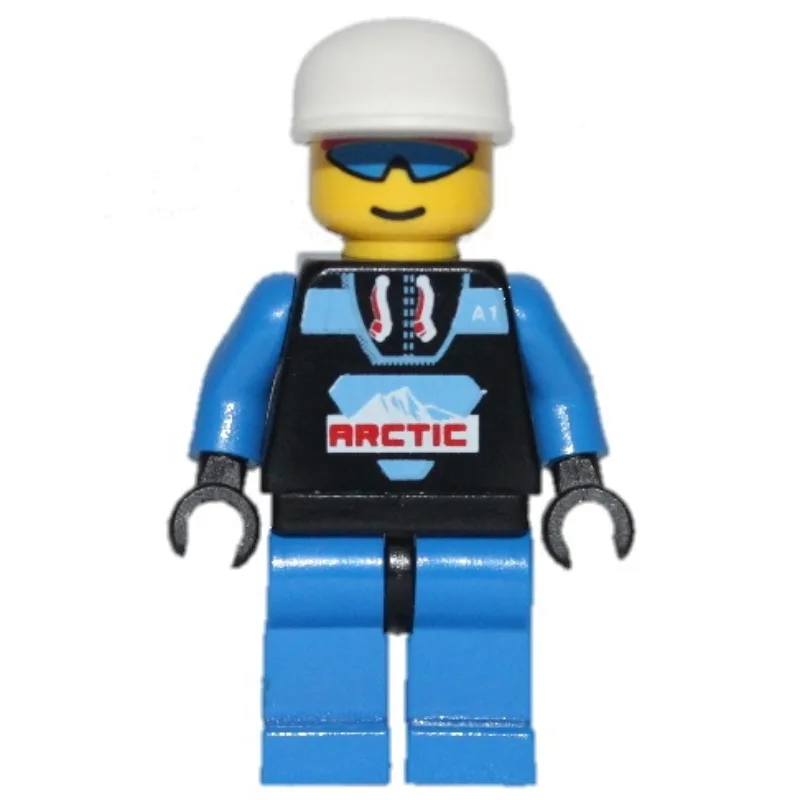 Arctic Crew, Black, White Cap — dans quels sets LEGO ? (fig-000116) | Brick Broker