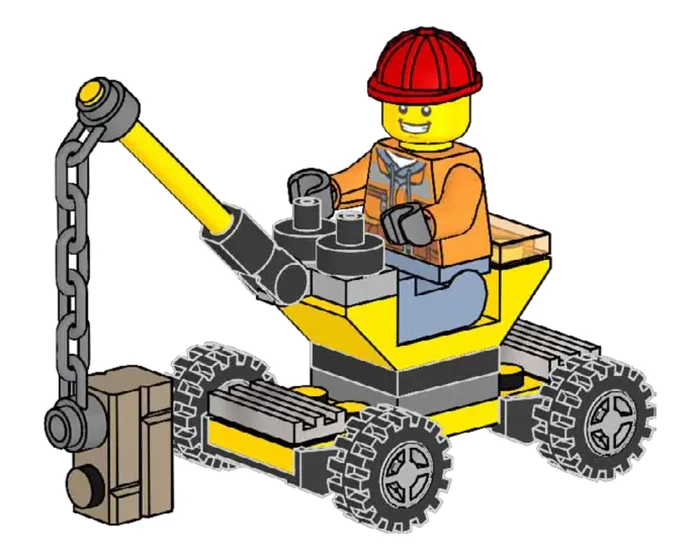 LEGO 952401 Mini Grue - prix et où acheter | Brick Broker