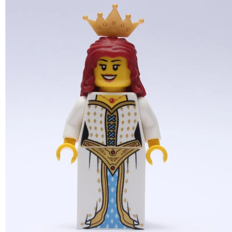 Maiden (Blue Lion) - Dark Red Hair — dans quels sets LEGO ? (fig-006764) | Brick Broker