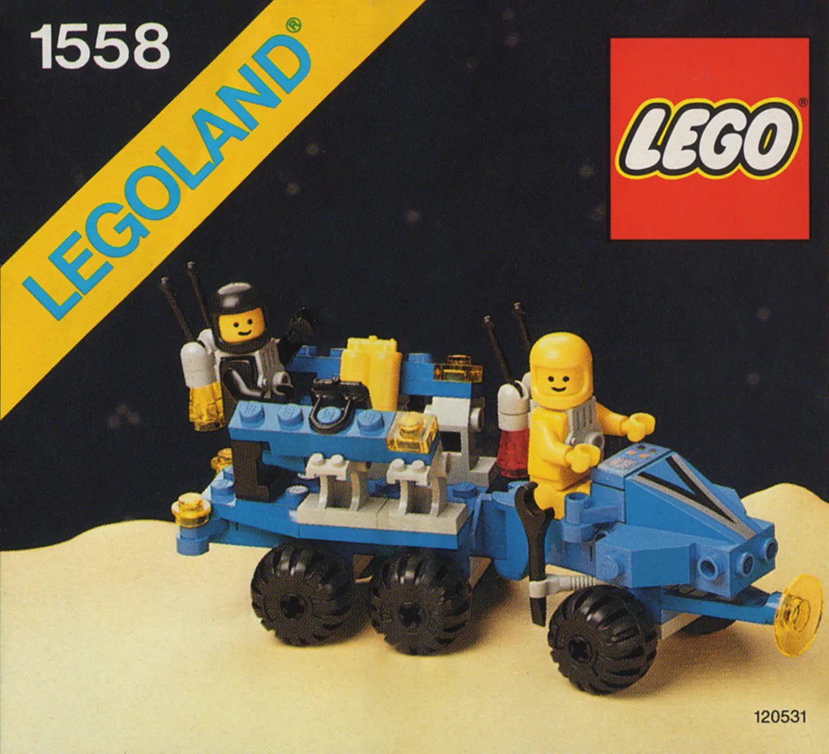 LEGO 1558 Remorque de commandement mobile - prix | Brick Broker