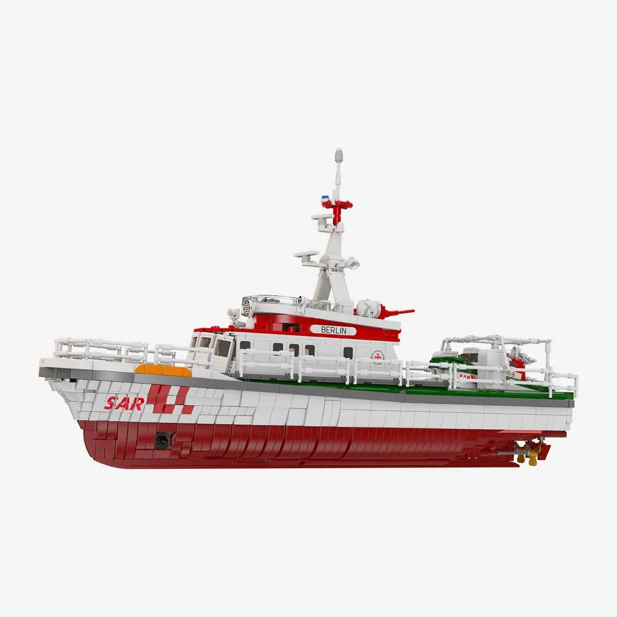 BlueBrixx Navire de recherche et de secours (BB-107004) - prix | Brick Broker