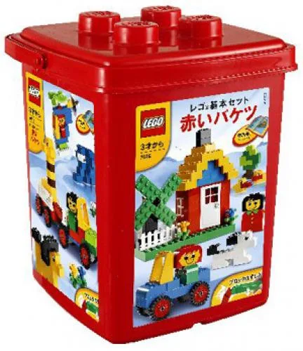 LEGO 7616 Seau rouge de base - prix et où acheter | Brick Broker