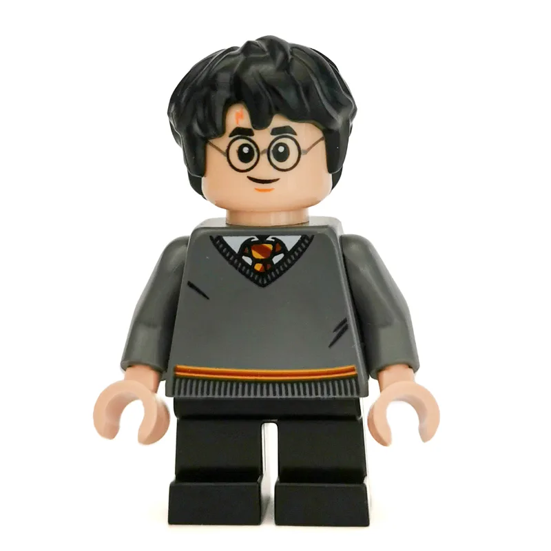Harry Potter, Gryffindor Sweater, Short Legs — minifigurine LEGO | Brick Broker
