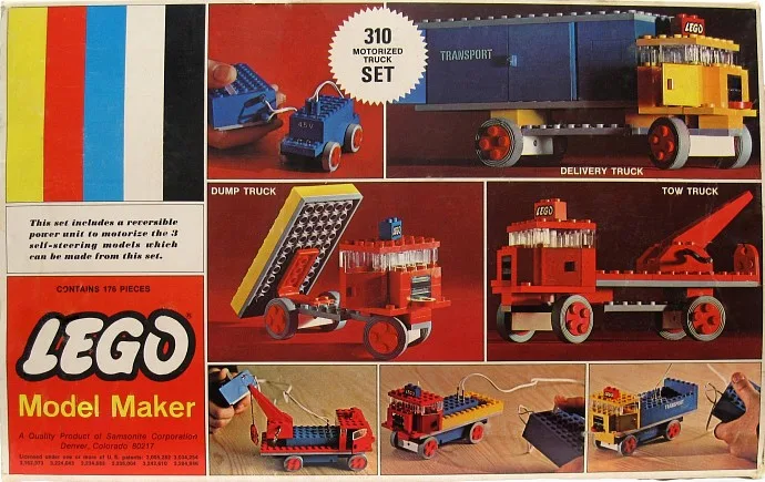 LEGO 310 Ensemble Camion Motorisé - prix | Brick Broker