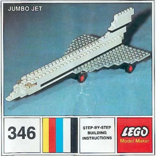 LEGO 346 Avion Jumbo - prix et où acheter | Brick Broker