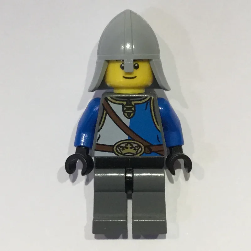 Knight, Blue and White (LEGO Store Statue) — minifigurine LEGO | Brick Broker