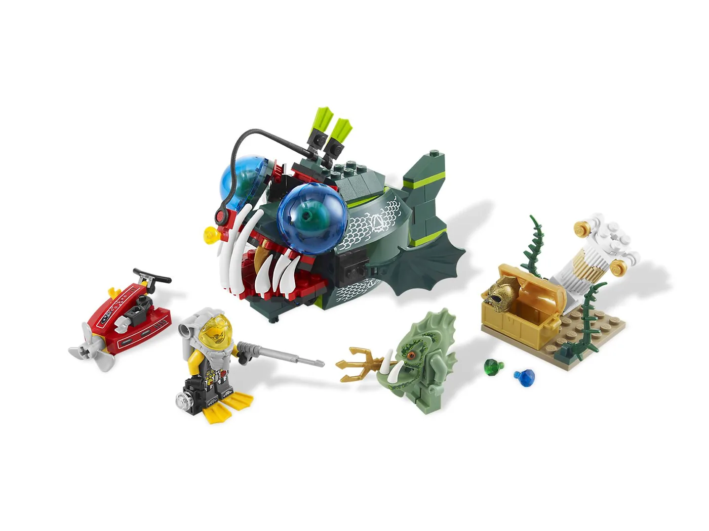LEGO 7978 Attaque de l'anguille - prix et où acheter | Brick Broker