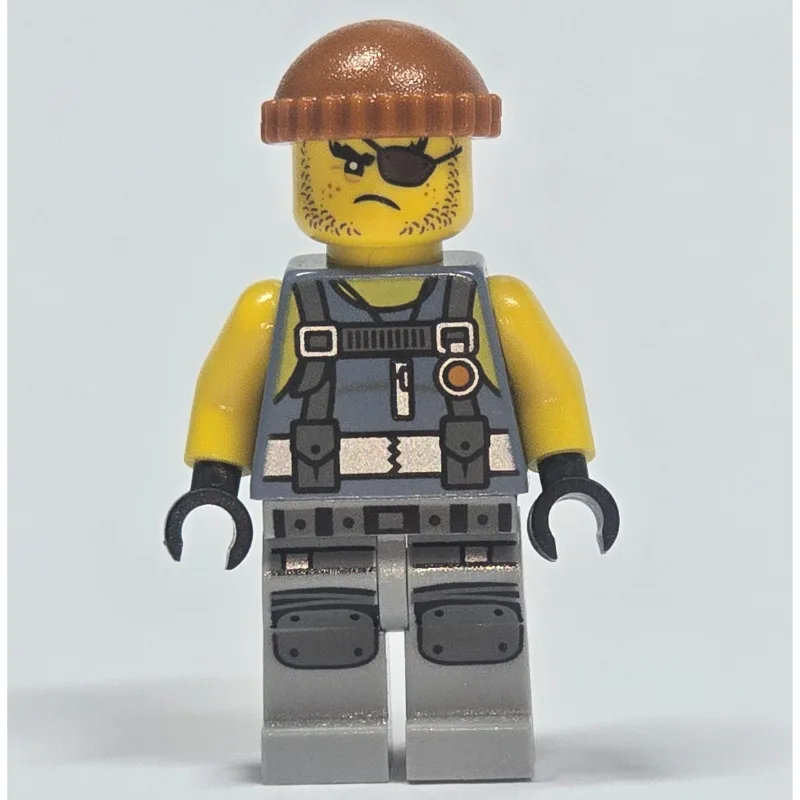 Shark Army Thug with Yellow Arms — dans quels sets LEGO ? (fig-002873) | Brick Broker