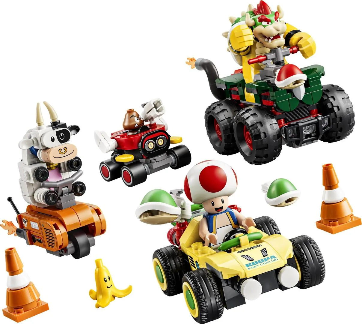 LEGO 72058 Mario Kart – La course vrombissante de Bowser - prix | Brick Broker