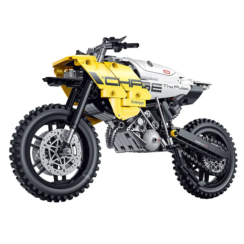JIESTAR Kit de modèle de moto GULY 1:8 Technic 60544 (JS-60544) - prix | Brick Broker