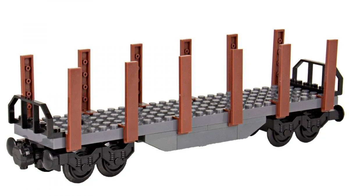 BlueBrixx Wagon à ridelles (BB-100851) - prix | Brick Broker