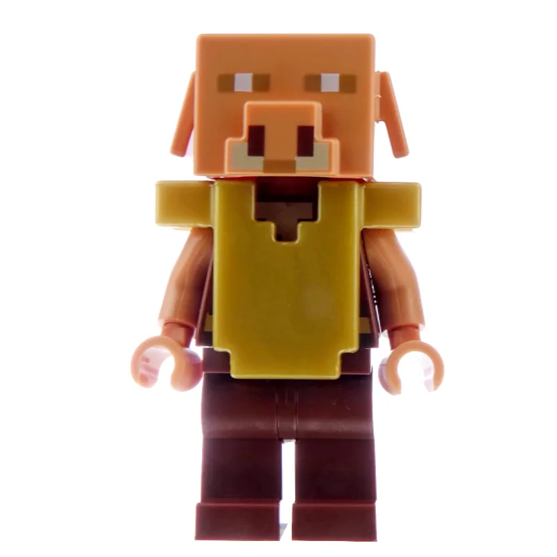 Piglin, Armor, Reddish Brown Legs — dans quels sets LEGO ? (fig-011130) | Brick Broker